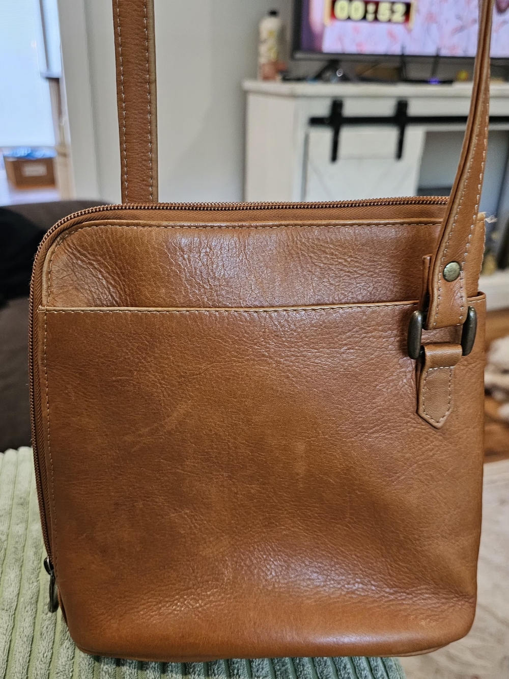 Vintage LE DONNE columbian cowhide  Crossbody Bag